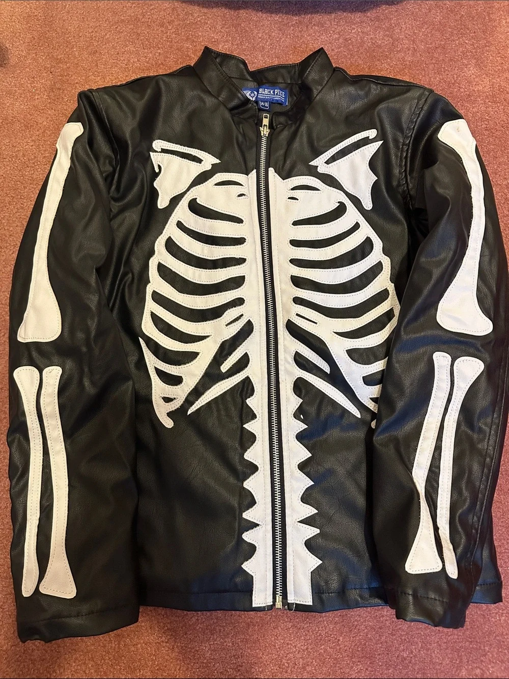 Black & White Skeleton Jacket